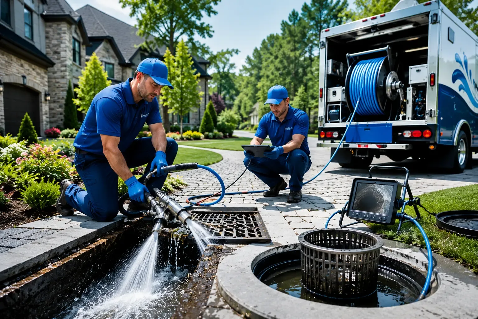 Local outdoor drain cleaning professionals in Mullin, TX